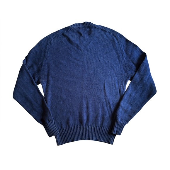 Private Club Men’s Crested Ramie/Cotton Knit Sweater - Picture 2 of 5